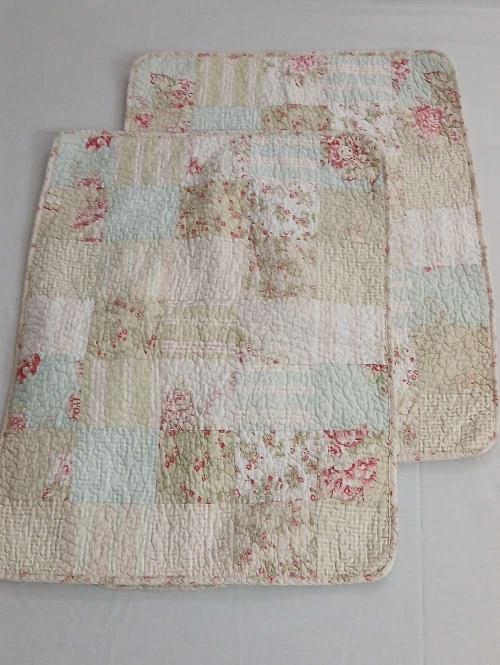 Vintage Quilted Shams - Picture 3 of 9